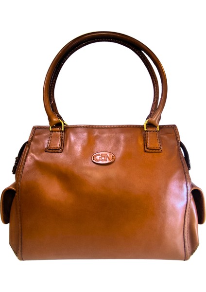 Kadın El Yapımı (Handmade) Hakiki Deri El ve Omuz Çantası Ertica