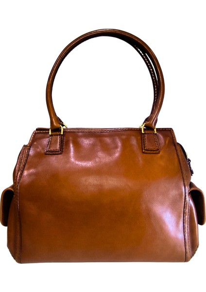 Kadın El Yapımı (Handmade) Hakiki Deri El ve Omuz Çantası Ertica fırsatları