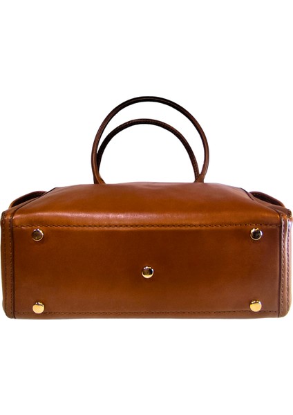 Kadın El Yapımı (Handmade) Hakiki Deri El ve Omuz Çantası Ertica indirimleri