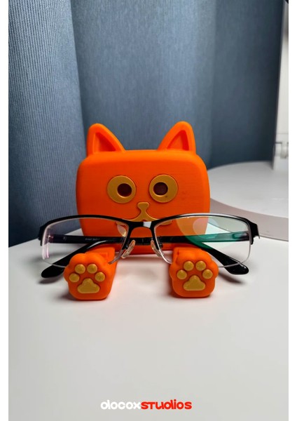 Sevimli Kedi Telefon ve Gözlük Standı fırsatları