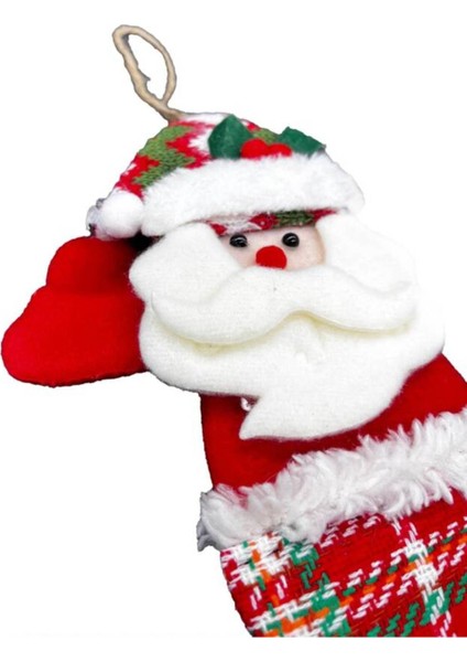 Yılbaşı Dekoratif Figür Noel Baba Zilli 30 cm Çok Renkli fiyatları