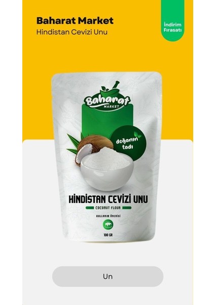 Hindistan Cevizi Unu 100GR