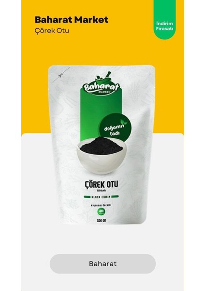 Çörek Otu (Öğütülmüş) 200GR