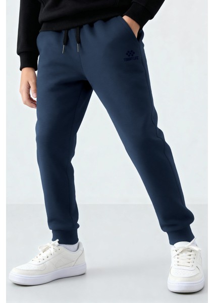 Indigo Standart Fit Manşetli Ince Erkek Çocuk Eşofman Alt - 11205 fiyatları