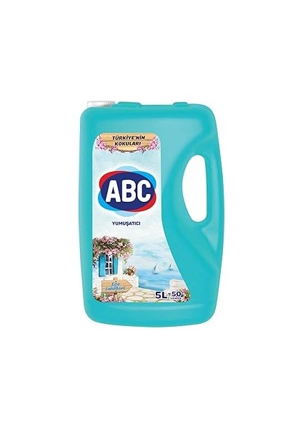 Abc Ege Sahilleri 50 Yıkama Çamaşır Yumuşatıcısı (1 x 5000 Ml)