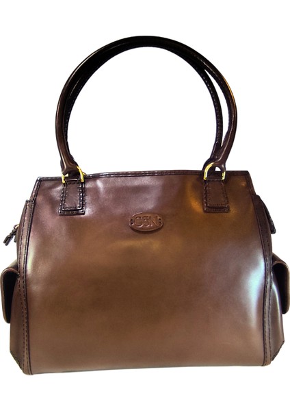 Kadın El Yapımı (Handmade) Hakiki Deri El ve Omuz Çantası Ertica