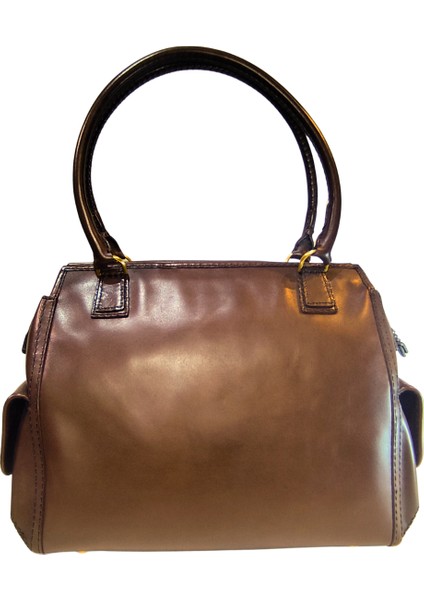 Kadın El Yapımı (Handmade) Hakiki Deri El ve Omuz Çantası Ertica fırsatları