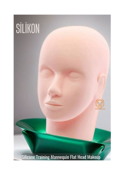 Hsnet Kirpik Makyaj Eğitim Kafası Silikon