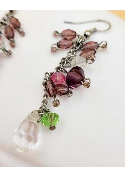 Crystal Garden El Yapımı Küpe fırsatları