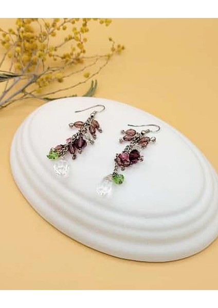 Crystal Garden El Yapımı Küpe indirimleri