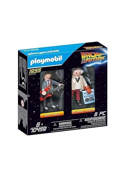 Playmobil 70459 Marty Mcfly & Dr Brown