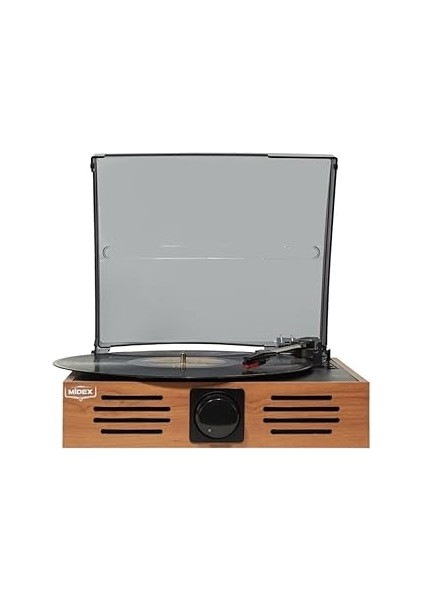 MTX-106OR Nostaljik Pikap Plak Çalar (Bluetooth Aux Hoparlörlü 3 Devir) Iğne Dahil