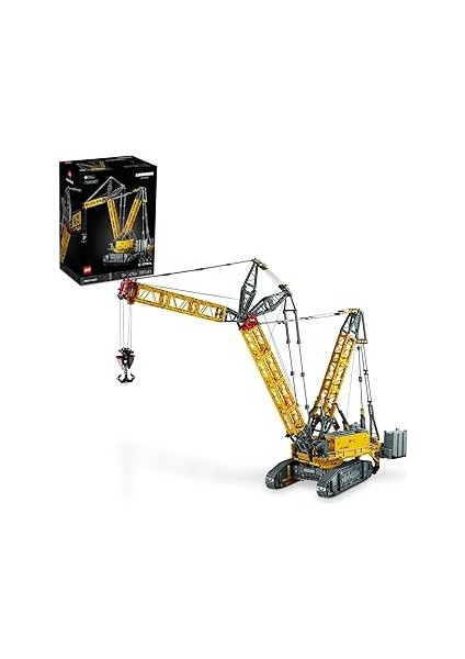 Lego® Technic Liebherr Paletli Vinç Lr 13000 42146 – Araç Seven Yetişkinler Için Çalışan Bir Vinç M
