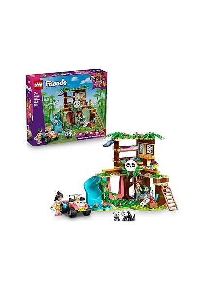 Friends Panda Barınağı Hayvan Bakımı 42648-7 Yaş ve Üzeri Hayvansever Çocuklar Için Sevimli Fi
