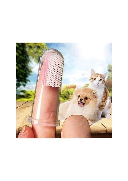 Ti̇neke Kedi ve Köpek Için Parmak Diş Fırçası
