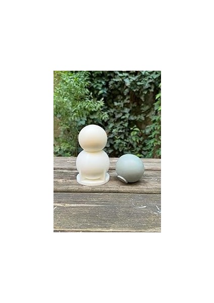 Rufus Küre 7cm Çap Silikon Mum Kalıbı