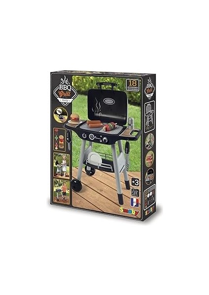 7600312001 Barbekü Izgara Masası -Smoby