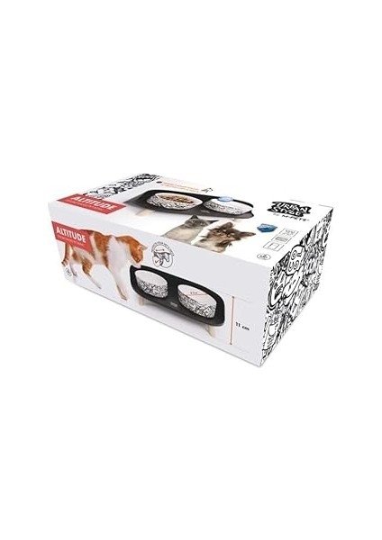 M-Pets Altitude 2li̇ Mama Kabi Standi Black&whi̇te