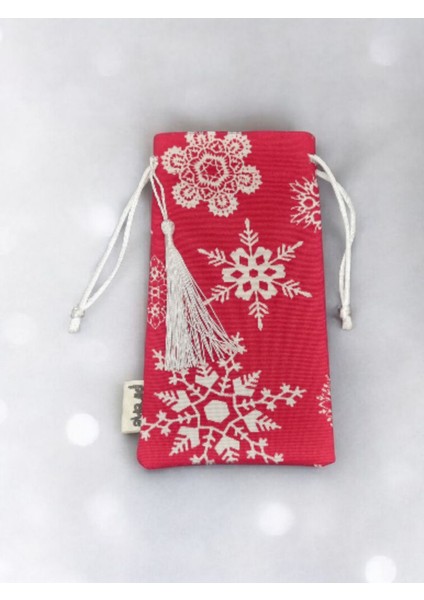Snowflake Pouch – Gözlük Kılıfı | 9,5 x 18,5 cm