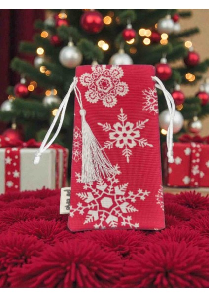 Snowflake Pouch – Gözlük Kılıfı | 9,5 x 18,5 cm fırsatları