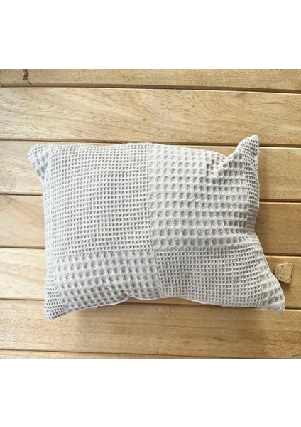 Gökkuşağı Desenli Çift Katlı Müslin ve Waffle Kumaş Alt Açma , Yastık ve Battaniye 3’lü Set 40×70 Tek Ebat