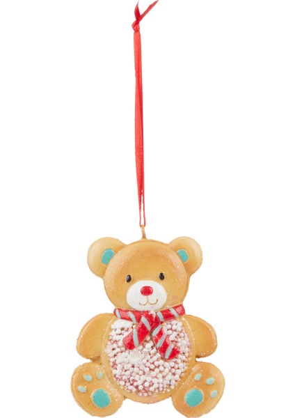 Renkli Ayıcık Ağaç Süsü, Şık ve Sevimli Dekoratif Obje