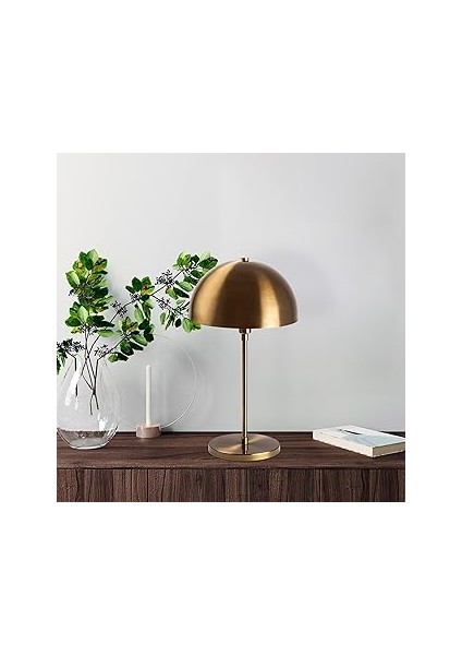 Umbra Masa Lambası, Metal Gövde, Kablolu Elektrikli, E14 Duy (Gold)