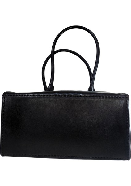 Kadın Handmade Deri Çıt Çıt Kapamalı Logo Detaylı El Ve Omuz Çantası ARMO indirimleri