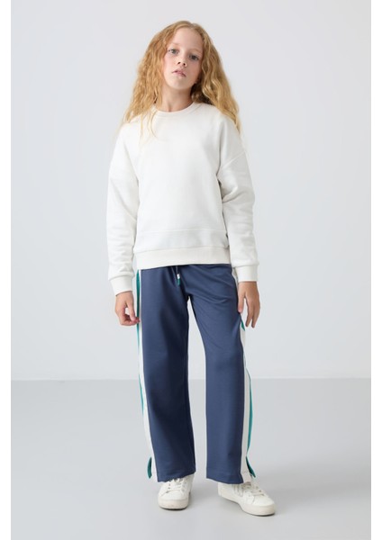 Oversize 3lü Paket Sarı-Ekru-Su Yeşili Kız Çocuk sweatshirt - 75150 modelleri