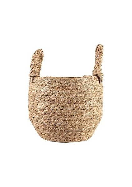 Porland Tony Naturel Kulplu Sepet 22 cm