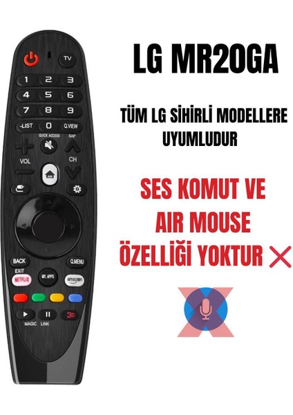 Lg MR20GA Sihirli Kumanda