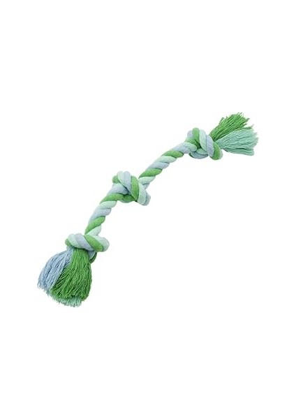 Doğal Pamuk Düğümlü Halat - Köpek Oyuncağı