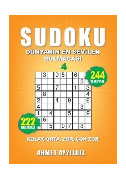 Sudoku Dünyanın En Sevilen Bulmacası 4