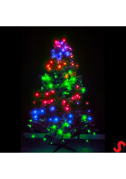 Renkli Pilli Animasyonlu LED Işık Seti, 5 Metrelik, 50 LED ile Parlak ve Canlı Ortamlar fırsatları