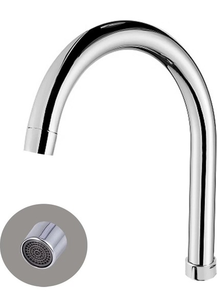 Mix Delta Su Tasarruflu Paslanmaz Lavabo Batarya Borusu