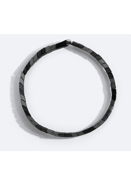 Erkek Antrasit Taşlı Bileklik B009615 fiyatları