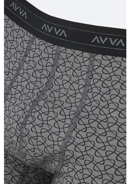 Erkek Antrasit Desenli Pamuklu Tekli Boxer A52Y9500 fiyatları