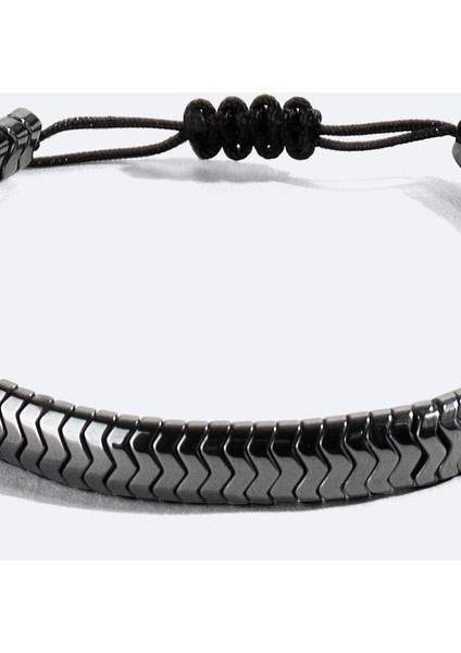 Erkek Antrasit Taşlı Bileklik B009608 modelleri