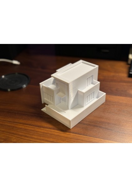 Minimal Modern Ev - Dekor -( Boyanabilir ) modelleri