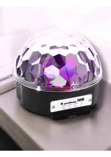 Bluetooth ve Uzaktan Kumandalı Çok Renkli Masaüstü Disko Topu indirimleri