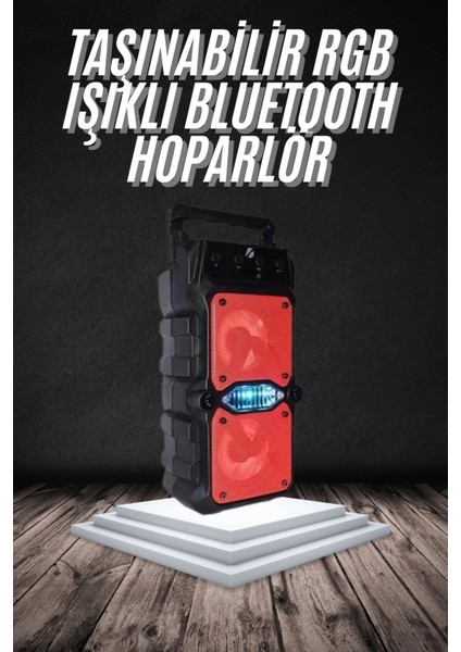 Bluetooth Hoparlör Çift Mikrofonlu Güçlü Ses Kaliteli Kesintisiz Kablosuz