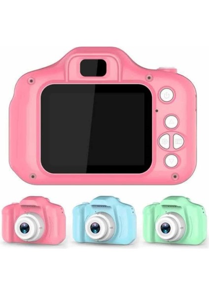 Dijital Fotoğraf Makinesi Çocuk Mini 1080P Hd Kaliteli Renkli fırsatları