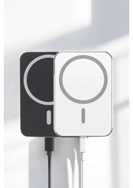 Kablosuz Şarj Aleti Magsafe Araç Içi Manyetik Şarj 15W Ios Uyumlu