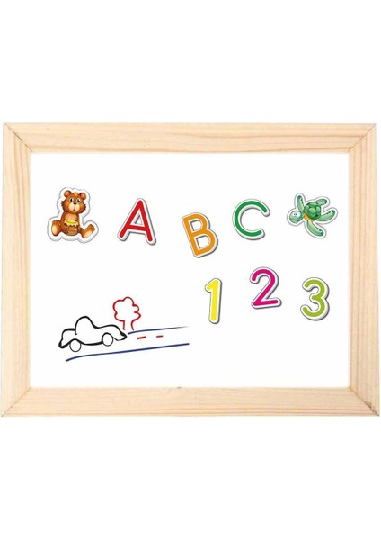 2250 Manyetik Çift Taraflı Tablet Ahşap Yazı Tahtası fiyatları