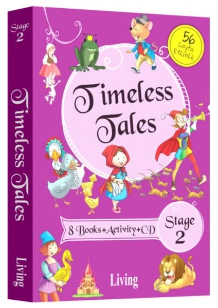 Timeless Tales Stage 2 (8 Books+Activity+Cd)