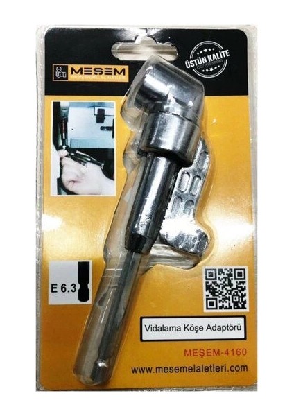 Meşem Bits Vidalama Köşe Adaptörü modelleri