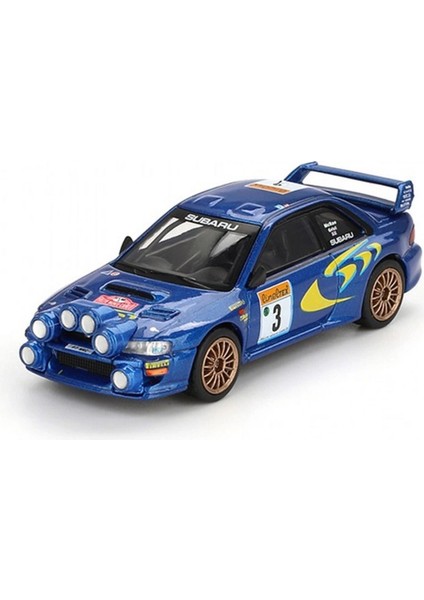 Mini Gt 1/64 Subaru Impreza WRC98 1998 Rally Monte Carlo modelleri