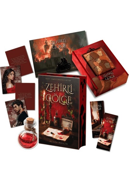 Zehirli Gölge (Yan Boyamalı Özel Kutulu Set)