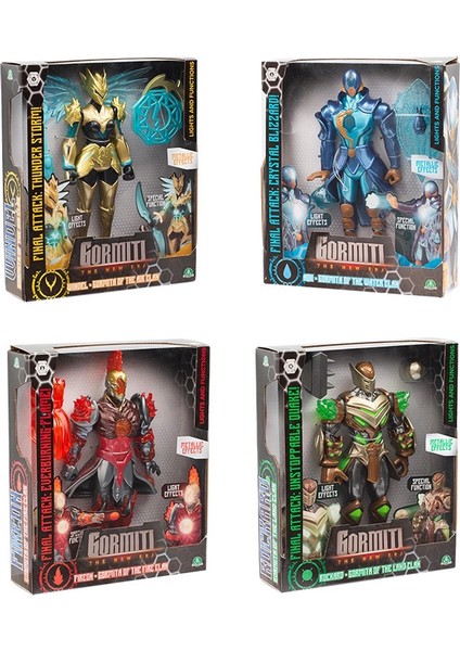 Gormiti Figür & Hucüm Işığı 27 cm modelleri