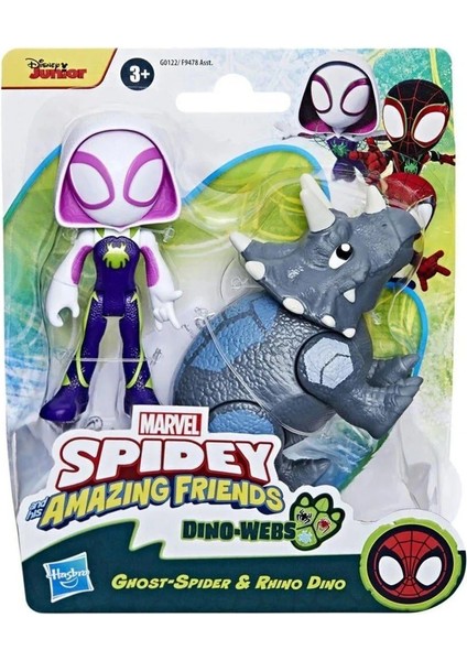 F9478 Spidey ve Inanılmaz Arkadaşları - Dino Webs Figür modelleri
